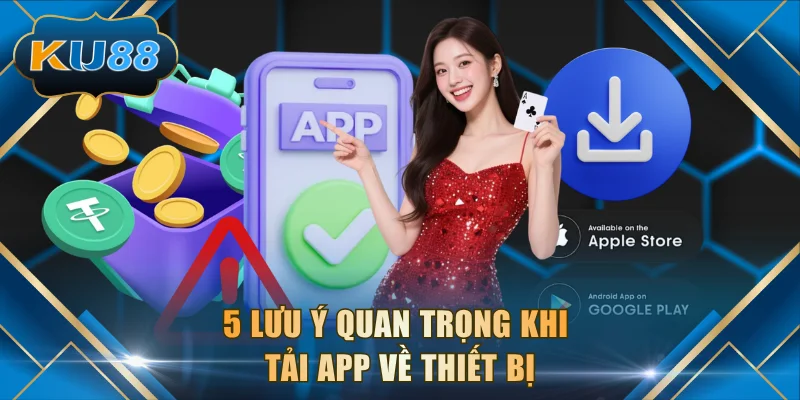 5 lưu ý quan trọng khi tải app về thiết bị